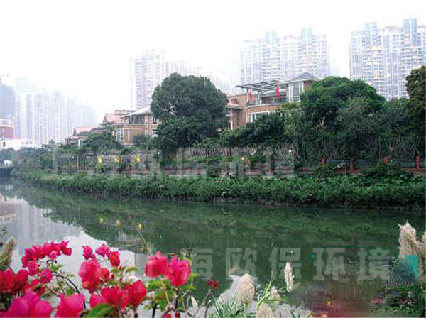 浮水喷泉,河道治理