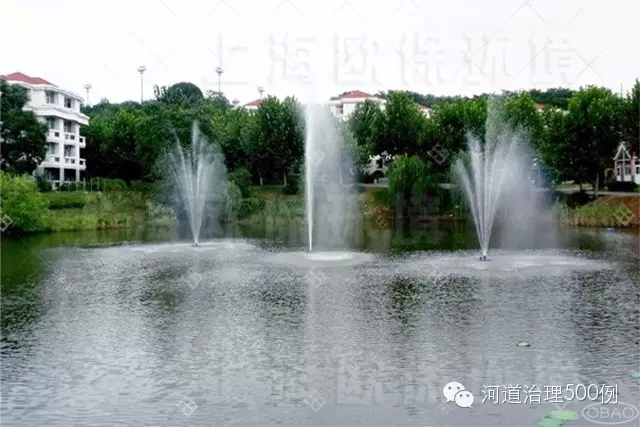 浮水喷泉曝气机，增氧造景