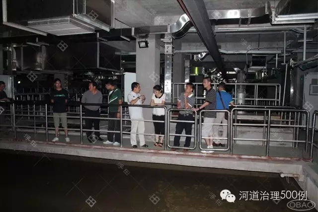 参观东濠涌净化水厂 参观东濠涌净化水厂