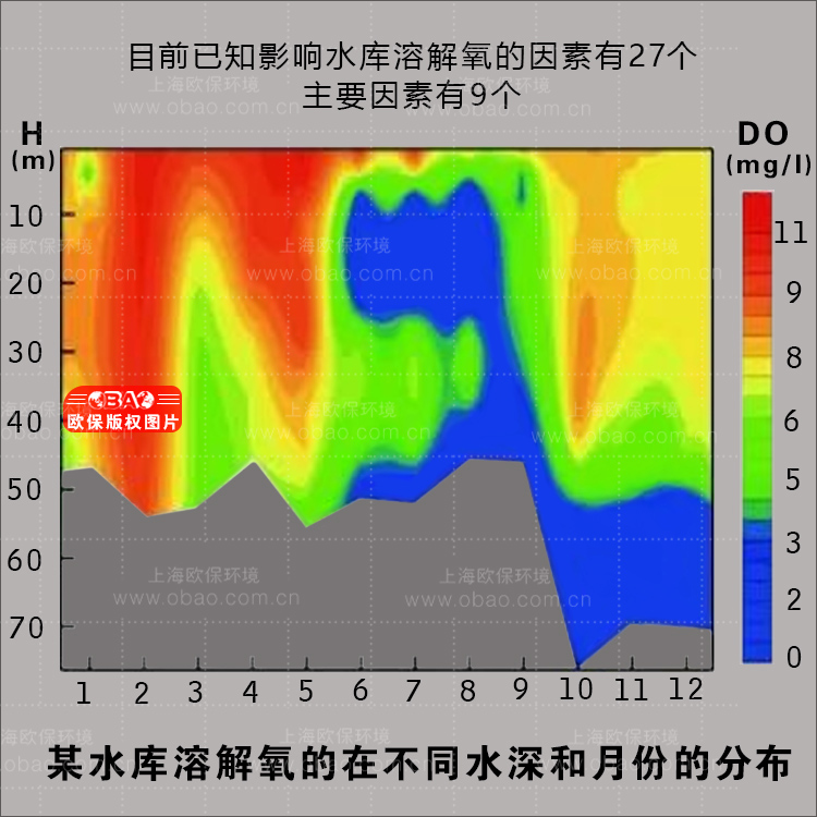 水库溶解氧