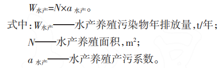 排污系数法公式 排污系数法公式